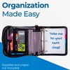 Case-it The Mighty Zip Tab Zipper Binder - 3 Inch
