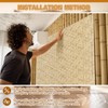 1 Pack Lauhala Matting Roll 4' x 8' ft Natural