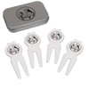 Azeeda 'Horse Rider' Golf Divot Tool/Repair Fork Gift Set (GO00068966)