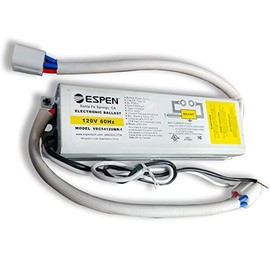 Espen Electronic Ballast VEC54120MR-1 for Circular Lamps. for 2 x FC8T9 22W or FC8T9 22W and FC12T9 32W, 120V