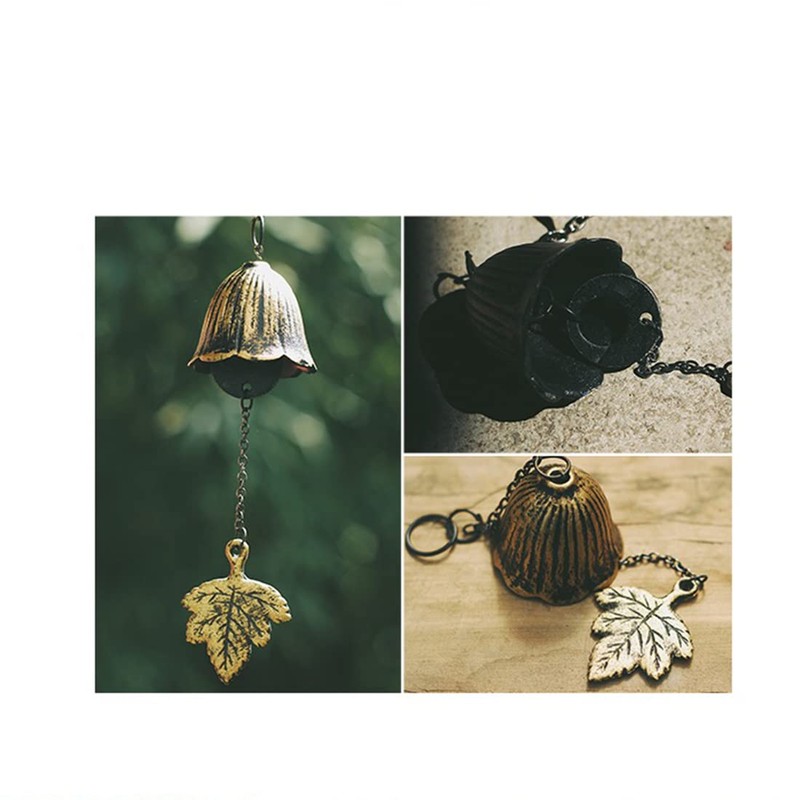 Oavand Japanese Traditional Lucky Small Wind Chimes for Outside, Iwachu
