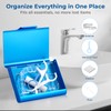 Oralphi Aluminum Retainer Case,Compatible with Invisalign,Retainer Box Denture case with