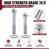 12 PCS M10-1.5 Engine Stand Bolt Kit Compatible with LS