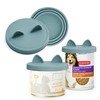 OHMO 2 Pack Dog Food Can Lids, (3,12, 14oz etc.)