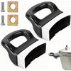 2pcs Replacement Pot Handles, Metal Short Side Handles for Pressure