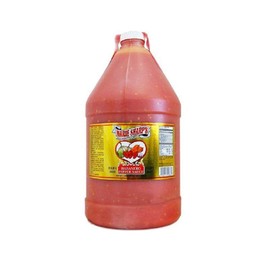 Marie Sharp’s Fiery Hot Habanero Pepper Sauce, 1 Gallon – Extra Hot Belizean Hot Sauce with Intense Heat & Flavor – All-Natural, Gluten-Free