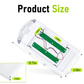 Greatshow W11527432 Refrigerator Light Assy Module Brand Fits for Whirlpool Maytag Amana Whirlpool Fridge Light Replacement W11101384 W11333374 W11387579 W11042554 WRX735SDHZ02 WRX735SDHZ03 Light