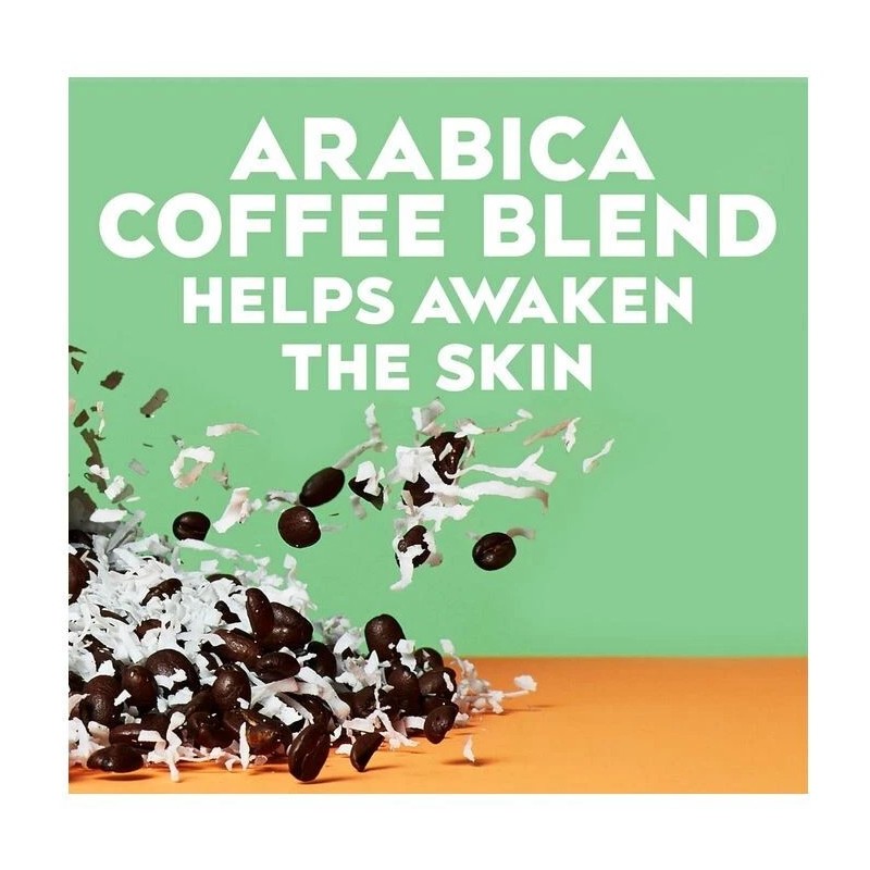 OGX Smoothing + Coconut Coffee Exfoliating Body Scrub with Arabica