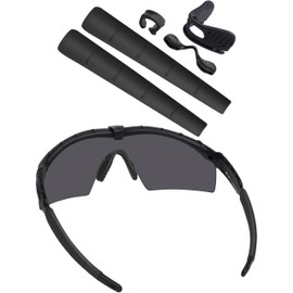 BLAZERBUCK Replacement Earsocks & Nosepieces & Frame Clip for Oakley M Frame 2.0 Strike Sunglass - Black