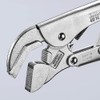 KNIPEX Tools - Universal Grip Pliers, Pivoting Jaw, Chrome (4014250)