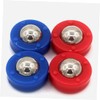 Sosoport 20pcs Shuffleboard Game Supplies Party Tabletop Soccer Rolling Beads