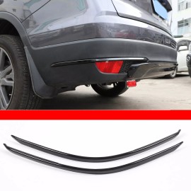 car-king888 Rear Fog Light Trim For Honda Pilot 2019-22 Glossy Black Car Tail Fog Lamp Strip
