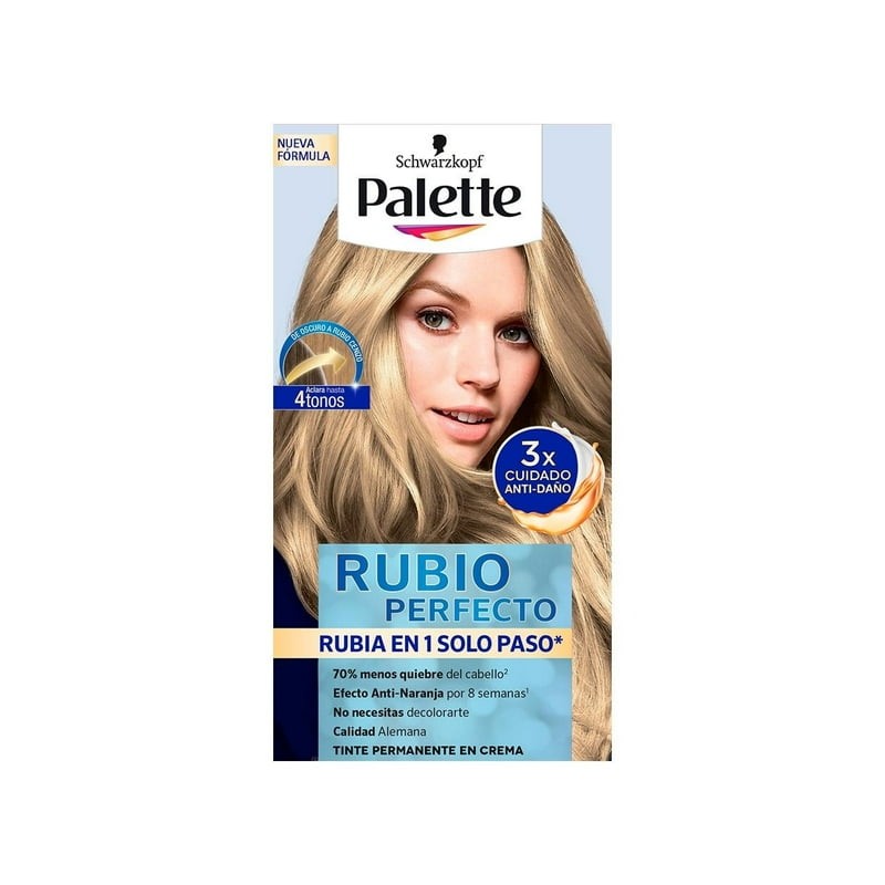 Tinte para cabello Palette Intensive Color Creme Kit 72-c Cenizo