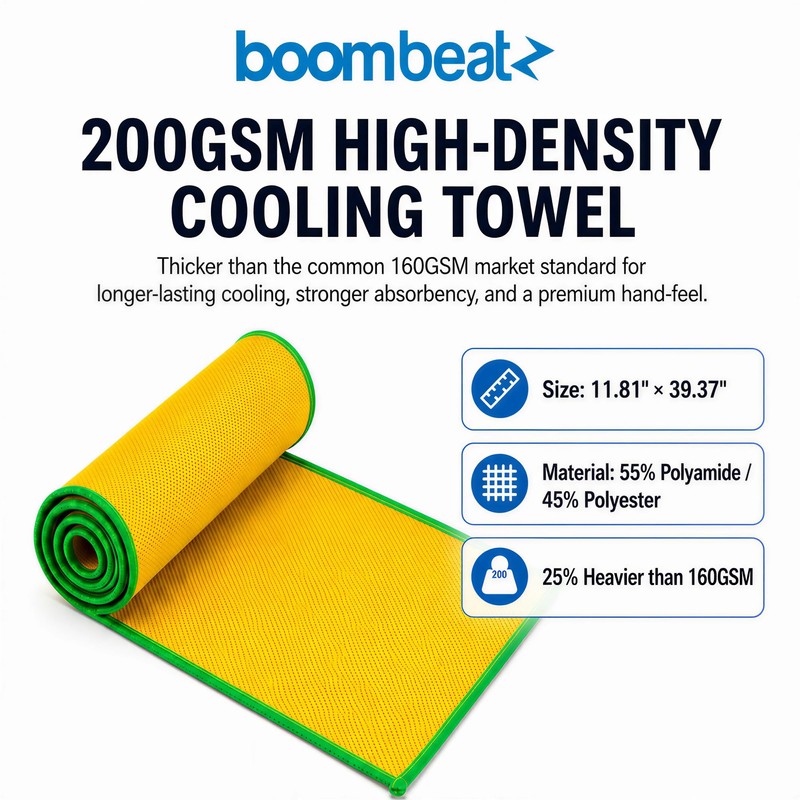 Cooling Towel 200GSM - Sports Neck Wrap (Brazil)