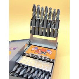 Drill Hog 29 Pc Stub Length Drill Bit Set HI-Moly M7 Screw Machine Stubby Bit Drill Hog®