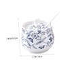 Ipetboom 1 Set Ceramic Salt Jar Kitchen Spice Container with
