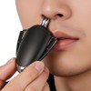 SERMER Unisex Portable Manual Nose Hair Remover, 1 Piece, Black / SERMER 남여 휴대용 수동 코털 제거기, 1개, 블랙