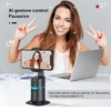 Auto Face Tracking Phone Holder,No App Required,360° Rotation Phone Camera