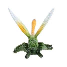 AB Tools Green Wall Mount Dragonflies Pair Resin Shed Sculpture Statue Garden Dragonfly