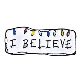 Flairs New York Premium Handmade Enamel Lapel Pin Brooch Badge (I Believe, 1 Pin)