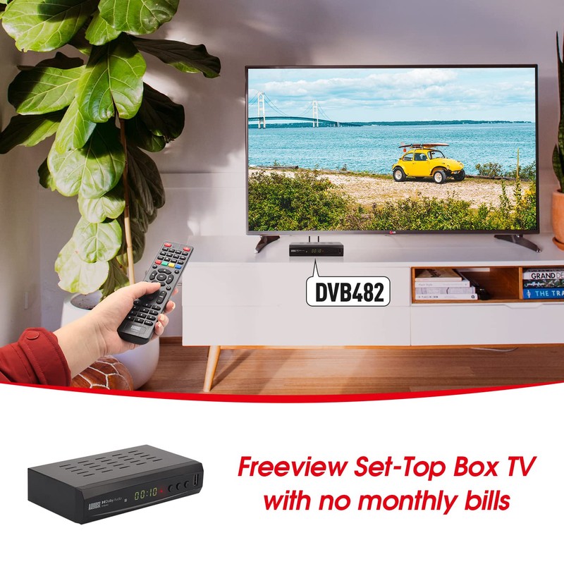 Freeview Set Top Box Recorder - August DVB482 - Watch