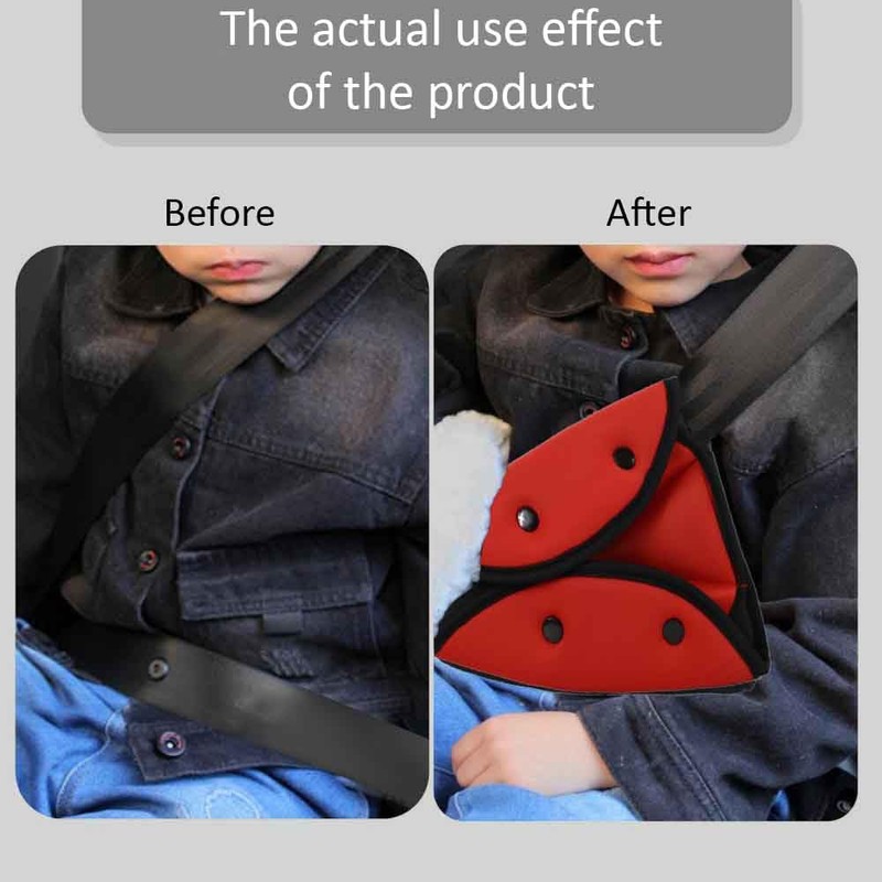 HUAZEXINX Universal Adjustable Child Car Seat Belt Pad & Cover