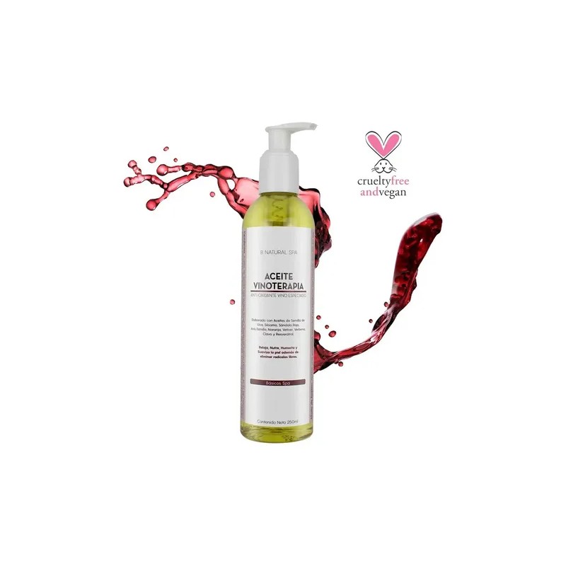 Aceite Vinoterapia Con Resveratrol Masaje Spa 250ml