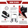 YIDM Brake Set, V-Brake Replacement Set with Brake Cables and