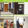 ZHEGE Key Cabinet with Number Code, Key Safe Outdoor, 4-Digit