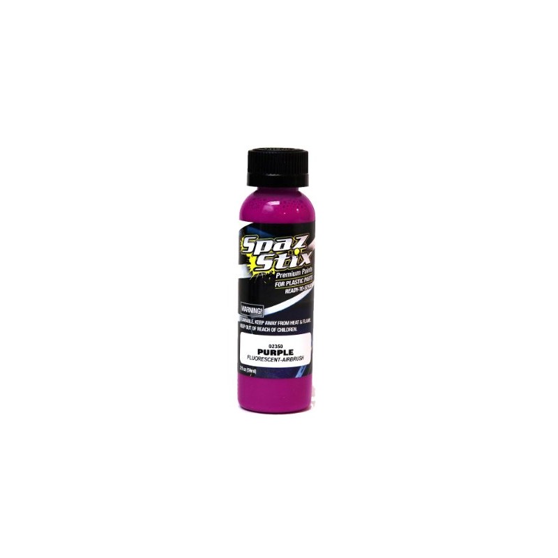 Purple Fluorescent Airbrush Paint 2oz