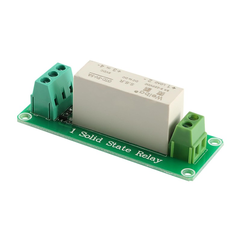 MusRock 1 Channel 5V Low Trigger Solid State Relay Module