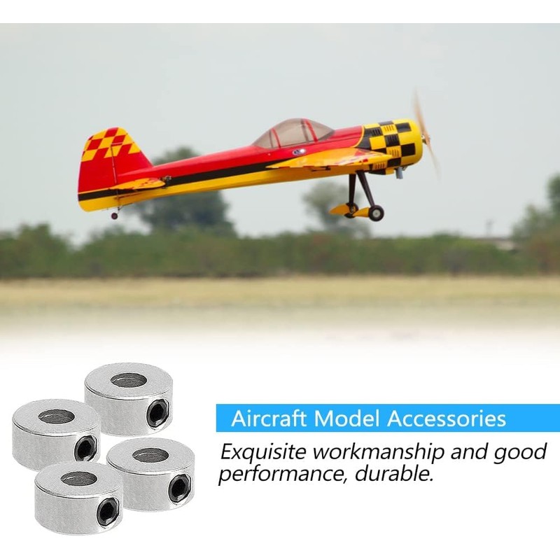 RUIAN Plane Landing Gear Wheel Stop 0.12"/3.1mm Wheel Collar for