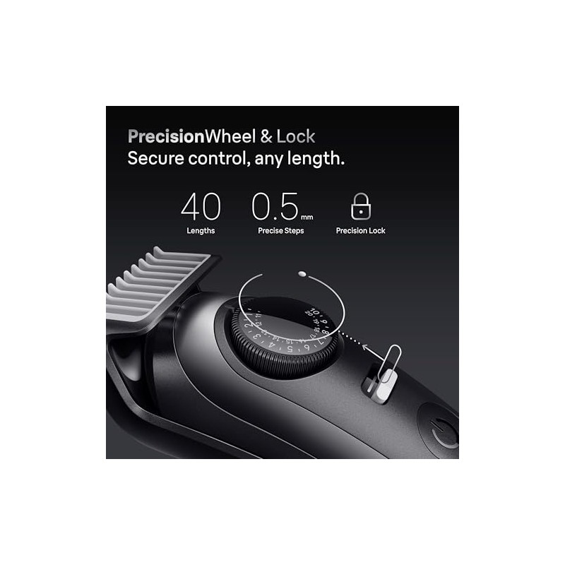Braun Braun Beard Trimmer Series 7, +12 Barbering Tools, Lifetime