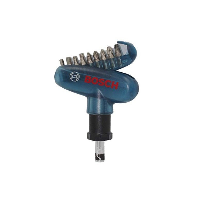 Bosch Set De Bolso De Puntas, 10 Unidades, Negro