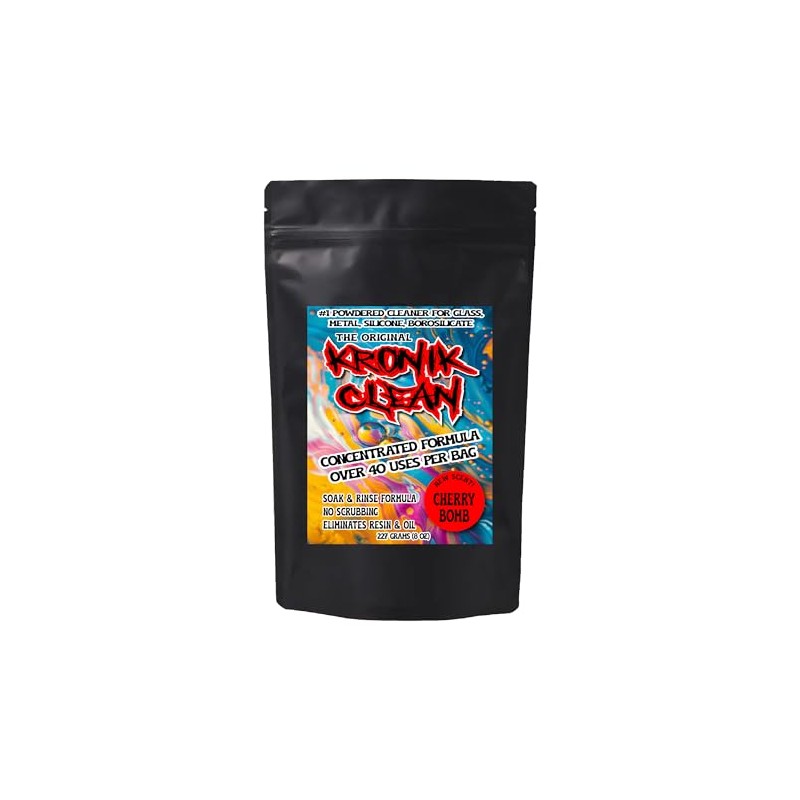 Kronik Clean #1 Powder Cleaner for Glass, Metal, Silicone &