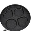Egg Frying Pan 4 Cups Stick Proof Even Heating Iron