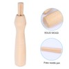 Operitacx 12sets Wooden Handle Holder Shot Tufting Machine Punch Needle