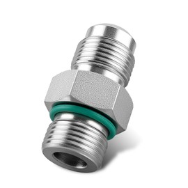 042211 Fuel Check Valve Fit for Cummins N14 Diesel Engine, Prevents Fuel Backflow, Replaces Part 3348332, Includes Gasket, Aluminum