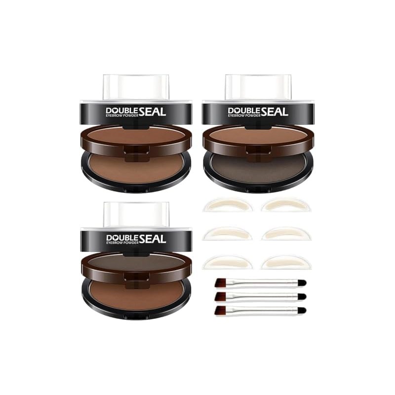 Sello para Cejas a Prueba de Agua,Kit Dos (3Pcs)