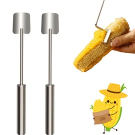 2PCS Corn Peeler Magic Corn Peelers Kitchen Gadgets New Corn Stripper Corn Cob Stripper Tool Home Gadgets Corn on The Cob Remover Corn Cutter to Cut Corn Off The Cob
