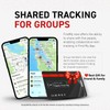 Wallet Tracker Card, Rechargeable Wallet Finder Thin GPS Item Locator