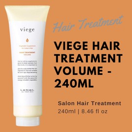 Lebel Viege Hair Treatment Volume - 240ml (Green Tea Set)
