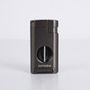 KAVYDENS Torch Lighter with Cigar Cutter V Cut, Cigar Punch,