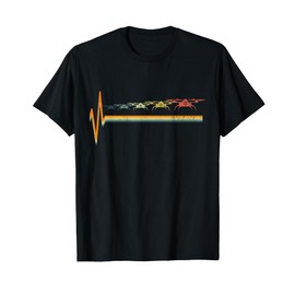 Flying Tees Drone Heartbeat Heart Love Gift T-Shirt