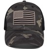 American Flag Trucker Hat - Snapback Hats for Men Women