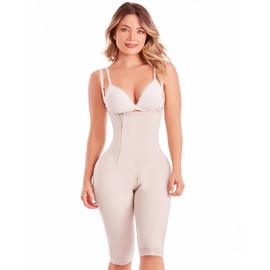SHAPE CONCEPT Fajas Colombianas 369 Full Body Shapewear with Side Zipper Butt Lifting High Compression Garment