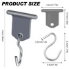 YJWZWE RV Awning Hooks for Lights RV Awning Light Clips