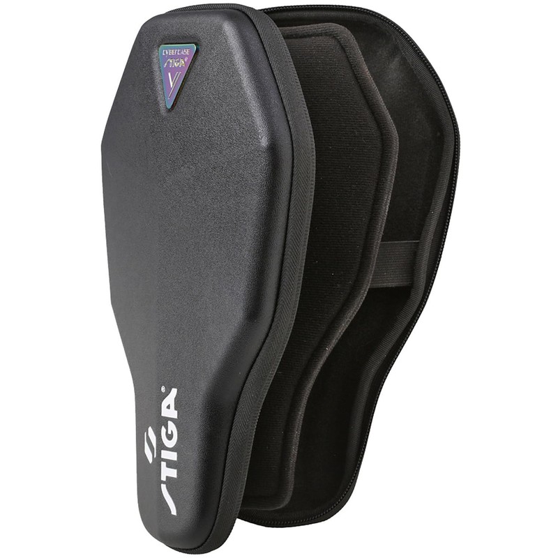STIGA 1423020683 Racquet Case, Cyber Hard Case, Black