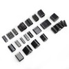 24Pcs Hollow Hole Shaped Punch Set Short Leather Belt Drilling