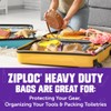 Ziploc Heavy Duty Gallon Food Storage Bags, Seal Top Closure,